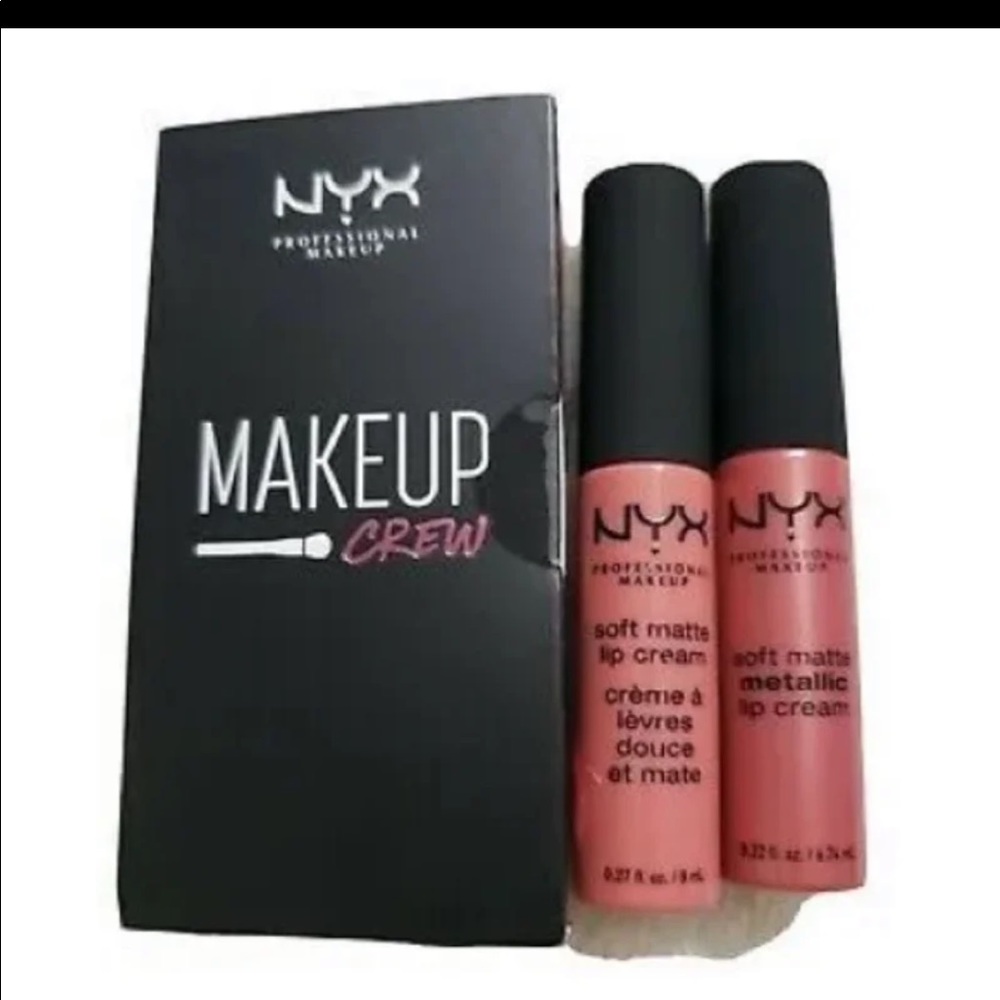 NYX Professional Makeup Crew 2pc Lipstick Set